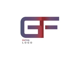 GF Initial Logo for your startup venture