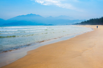 Beach near Danang city, Vietnam