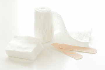 包帯　コットン　絆創膏
