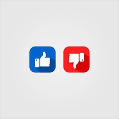 social media icon set design