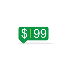 dollar button icon web