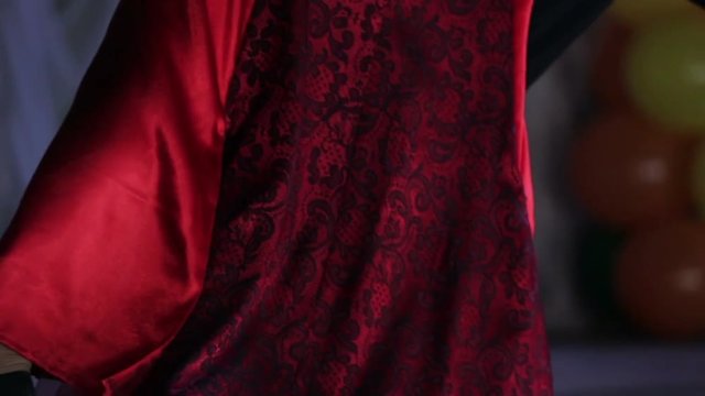 Young couple dancing tango dance