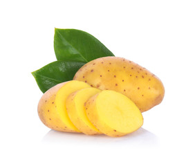 potato isolated on white background