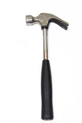 Hammer on a white background. Repairs. Tools for repair