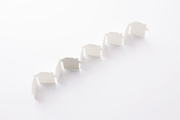 gray in unity white line house view