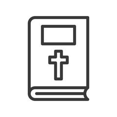 Obraz premium holy bible. cute christmas and winter related set,suitable for use as material.editable stroke