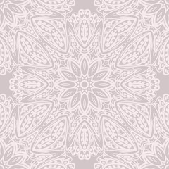 Design for square fashion print. For pocket, shawl, textile, bandanna. Seamless floral pattern. Vector illustration.
