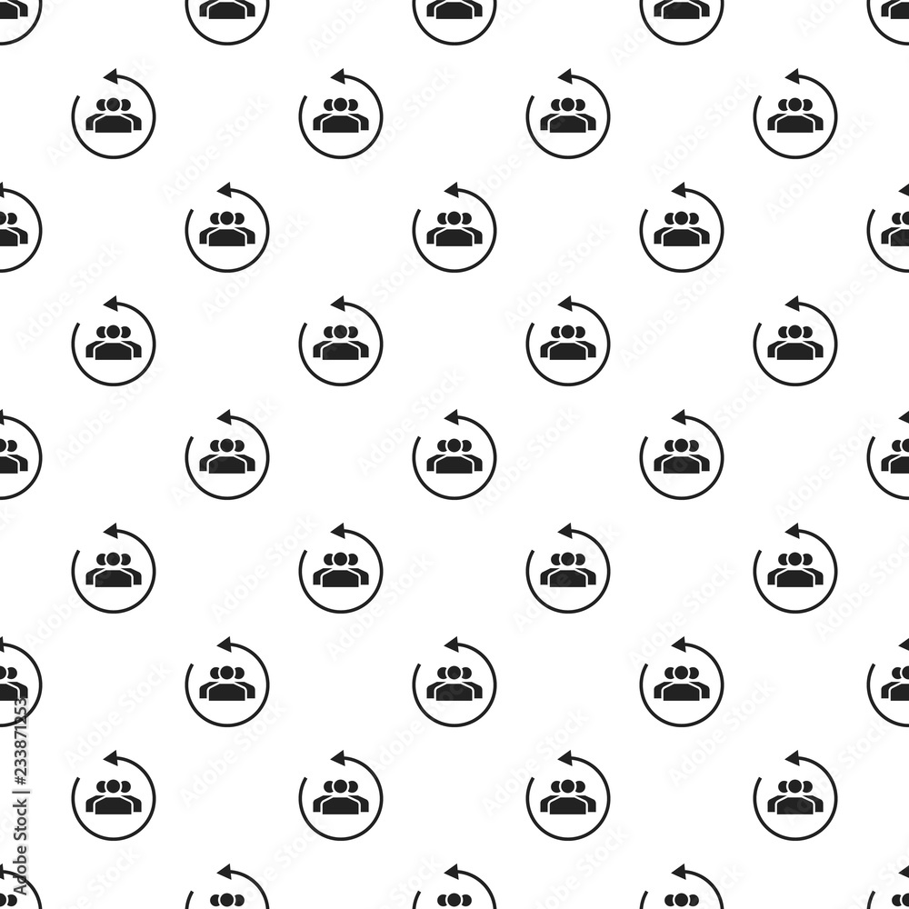 Poster smartphone wireless lock pattern seamless vector repeat for any web design