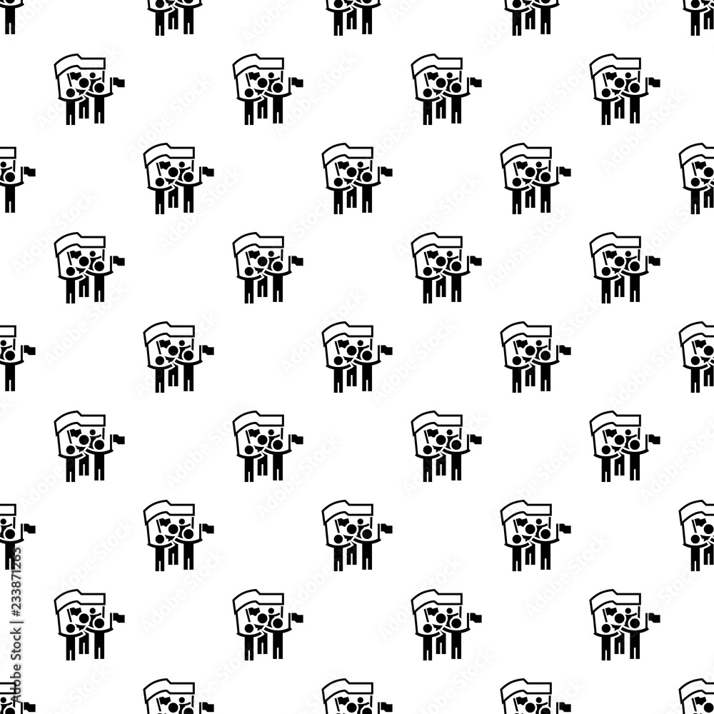 Poster smart chip pattern seamless vector repeat for any web design