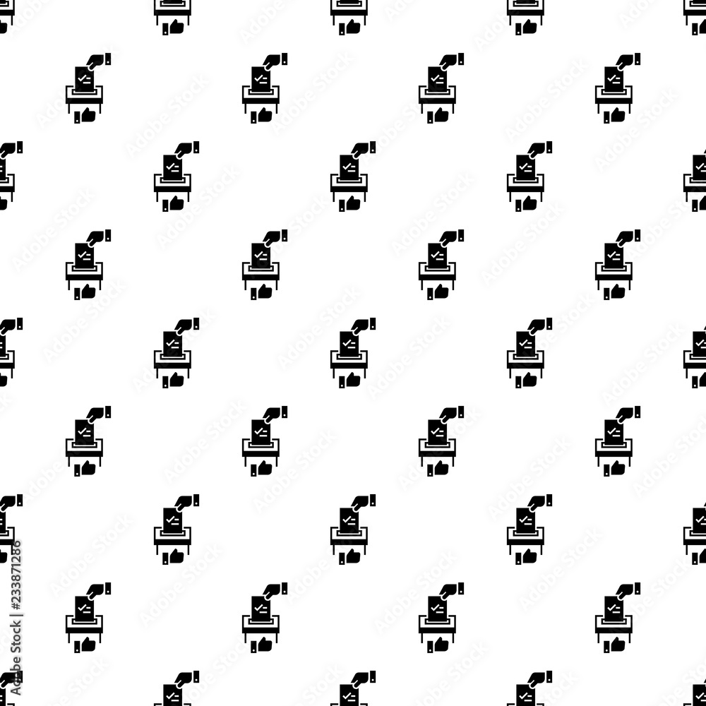 Poster wifi pattern seamless vector repeat for any web design