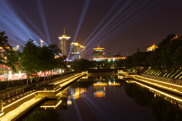 Xian w nocy © Miroslaw