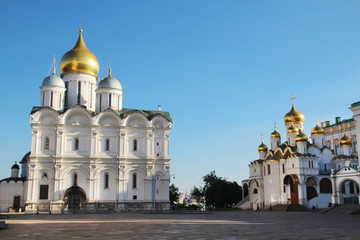 Cathedral square in Moscow Kremlin