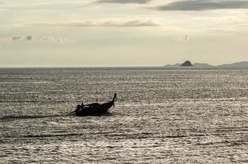 Boat at Ao Nang, Thailand