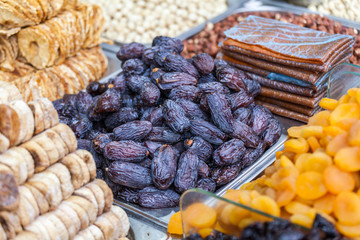 View of Delicious Israeli sweets