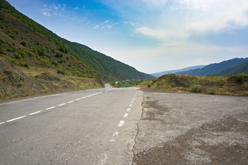 Road in mountains