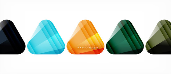 Geometric abstract background, triangles