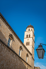 Fototapeta premium Tall Dominican church bell tower