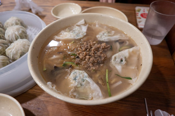 韓国グルメ　うどん