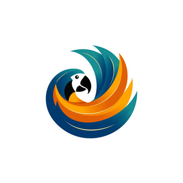 Creative Parrot Logo Design