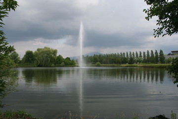 Fontana nel parco