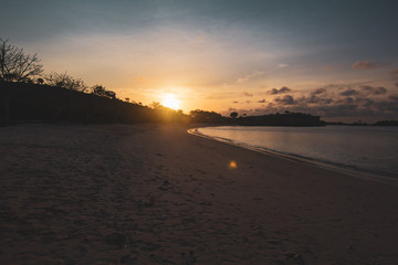 Naklejka premium Lombok Pink Beach