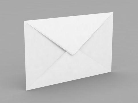 enveloppe courrier lettre modèle 3D