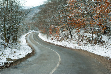 Winter road