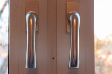 Fenstergriff Geschlossenes Fenster, Griff