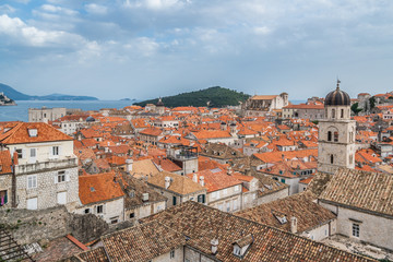 Fototapeta na wymiar Dubrovnik Old Town architecture