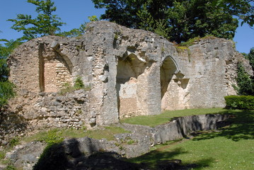Ville de Vendôme, vestiges en centre ville, département du Loir-et-Cher, France