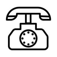 Phone call vector icon