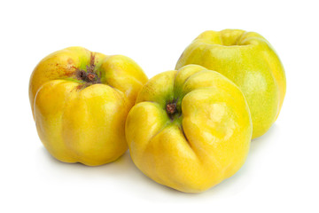 Quince ripe fruit