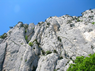 rock in the mountains