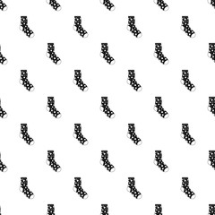 Lost sock pattern seamless vector repeat geometric for any web design