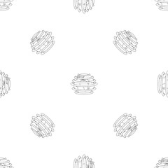World pattern seamless vector repeat geometric for any web design