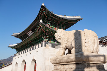 光化門　景福宮　ソウル