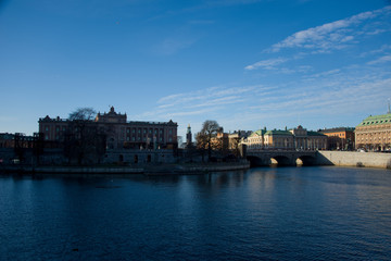 Government buildings in Stockholm, Sweden