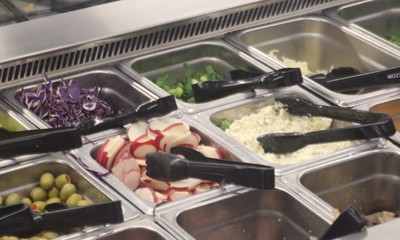 Beautiful salad bar