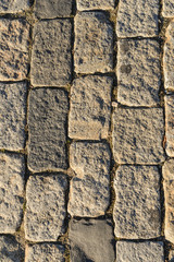 Granite paved area