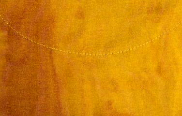 clothing items washed cotton fabric texture with seams