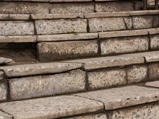old stone stairs 