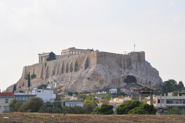 Acropolis in Athens , Greece 