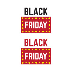Black friday frame. Sale business banner. Special offer for black friday Sale