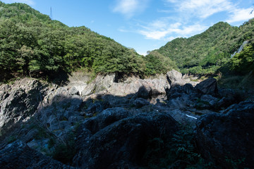 Fototapeta na wymiar Kiso river