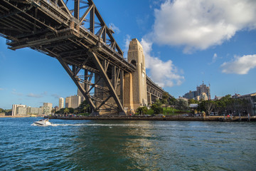 Sydney Harbour Bridge and City Skyline