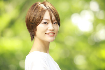 Fototapeta premium 女性ポートレート