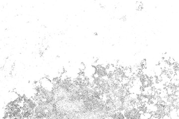 Fototapeta na wymiar Abstract monochrome background. Texture is black and white in grunge style. Pattern of chips, cracks, scuffs, dust, stains