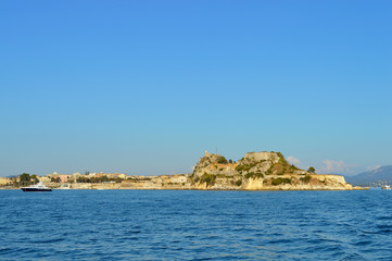 Fototapeta premium Corfu town Old Venetian fortress