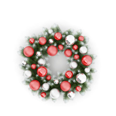 Christmas holiday 3D rendering