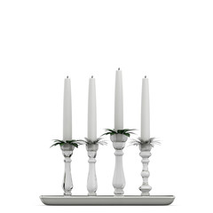 Christmas holiday 3D rendering